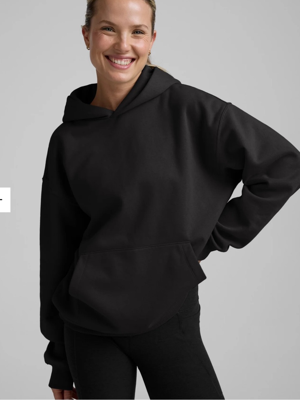 Beyond Yoga black hoodie